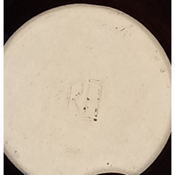 Artist Signed Studio Pottery Vase Pot Planter Vessel Two‎ Handles Glazed Boho - Picture 2 of 7